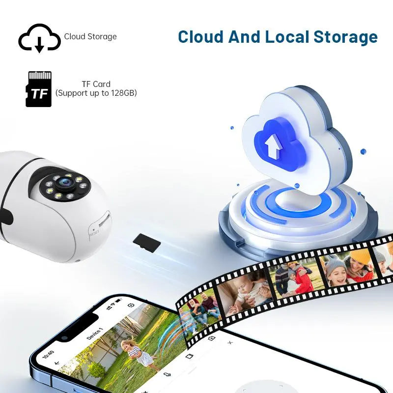 Smart WiFi Bulb Holder CCTV Security Camera