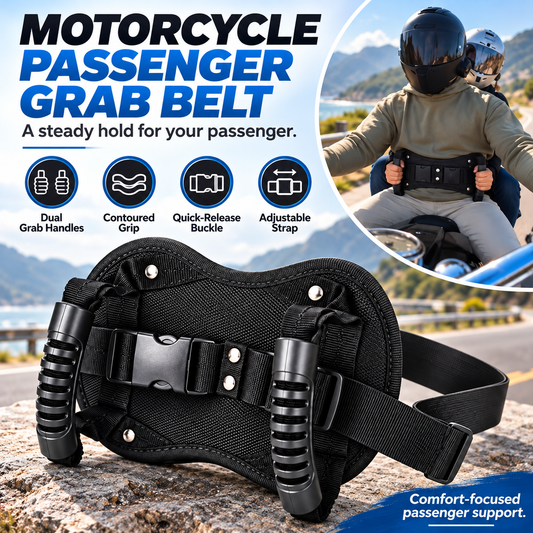 🏍️🤝 Ride Together – Motorcycle Rear Passenger Grab Handle
