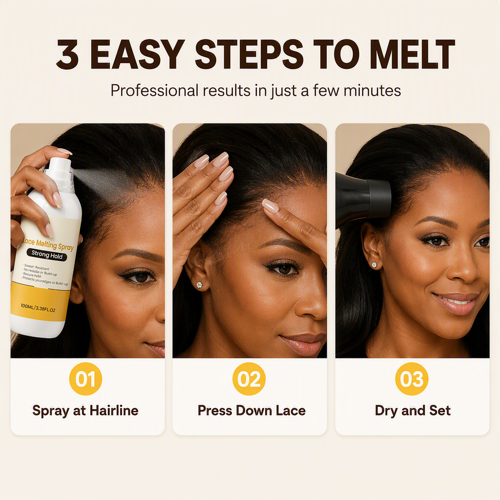 Strong Hold Lace Melting Spray