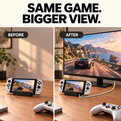 USB-C to HDMI Adapter Cable for Switch