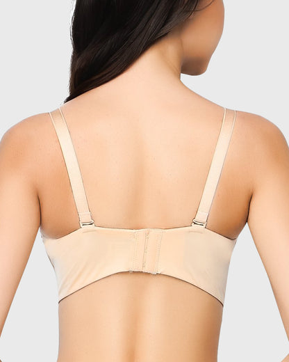 Push-Up Padded Bra – Unlined Comfort for Everyday Wear