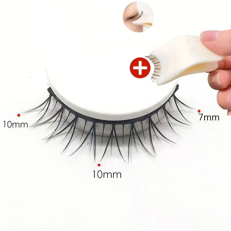 Reusable Self‑Adhesive False Eyelashes 3 Pairs