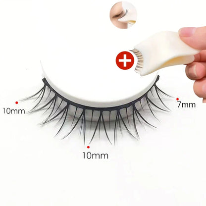 Reusable Self‑Adhesive False Eyelashes 3 Pairs