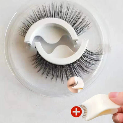 Reusable Self‑Adhesive False Eyelashes 3 Pairs