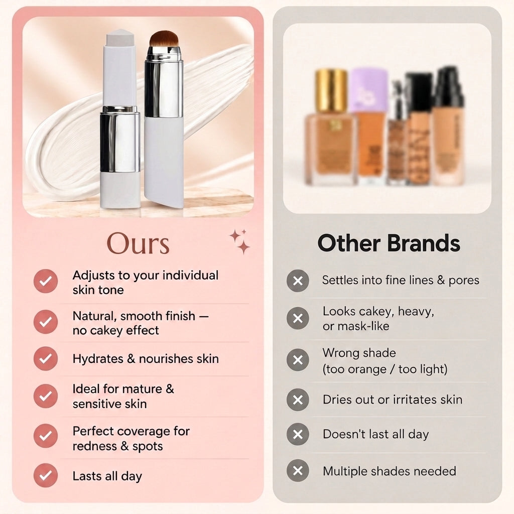 COLOR CHANGING FOUNDATION STICK