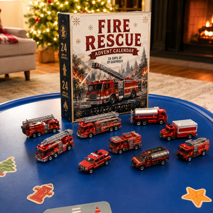 🚜Build the Fleet Collection 24-Day Vehicle Advent Calendar Series
