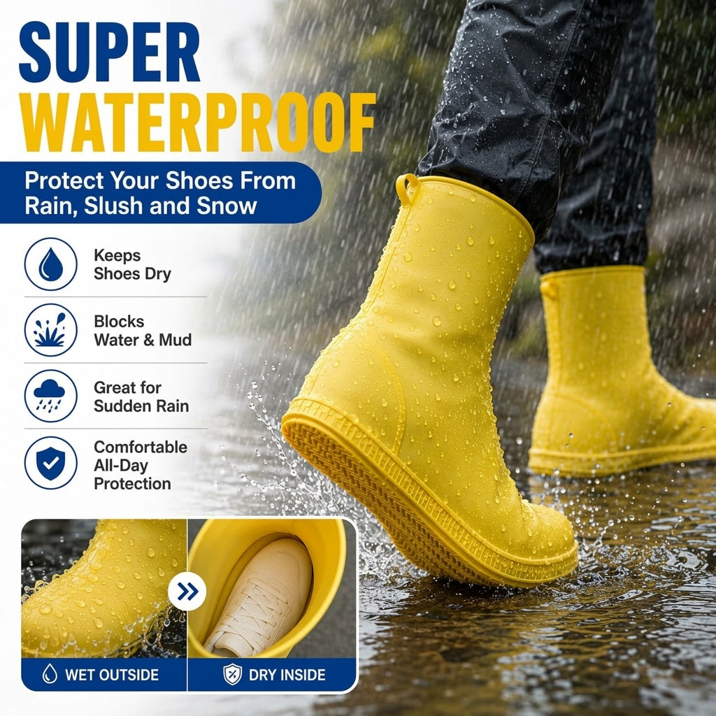 Thick Wear-Resistant Waterproof Shoe Cover