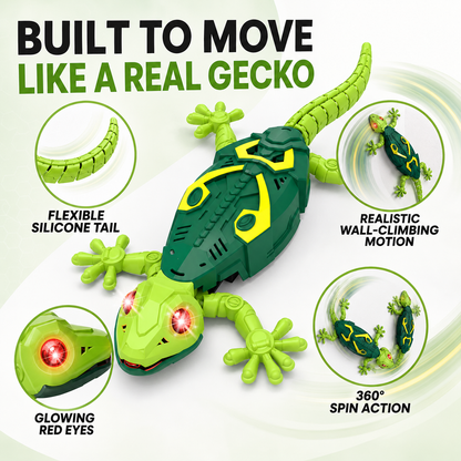 Wall-Climbing Remote Control Robotic Gecko