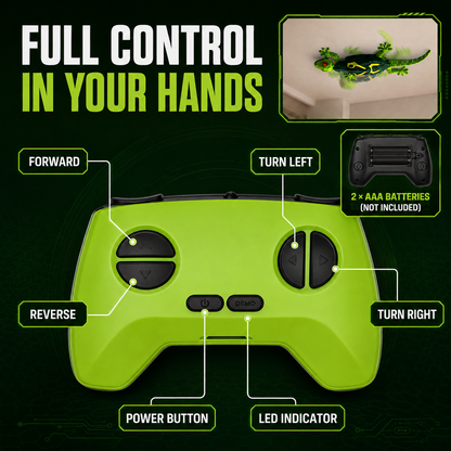 Wall-Climbing Remote Control Robotic Gecko