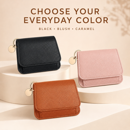 Women's Elegant Minimalist Short Slim Wallet