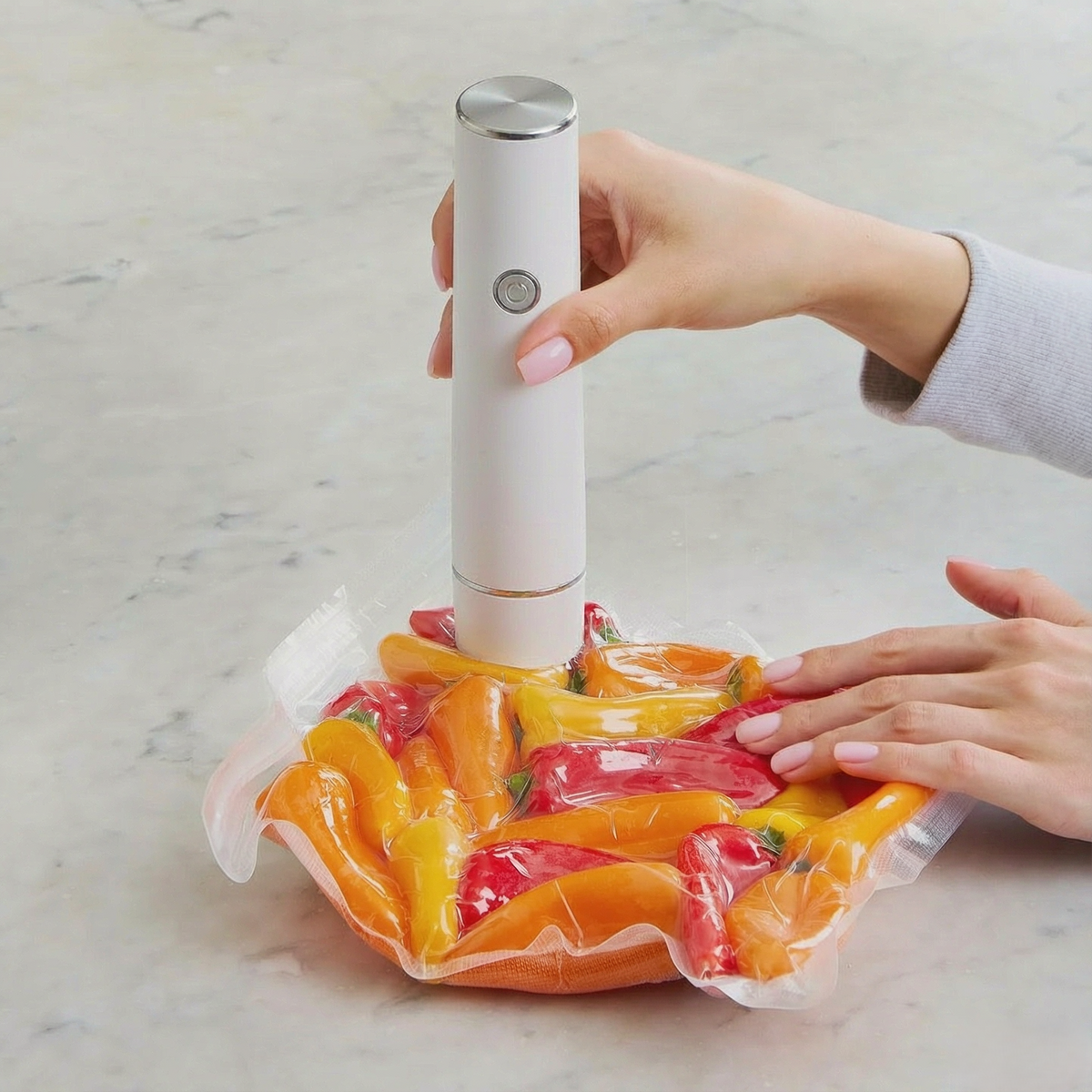 Cordless Vacuum Sealer for Fresh Food Storage & Less Waste