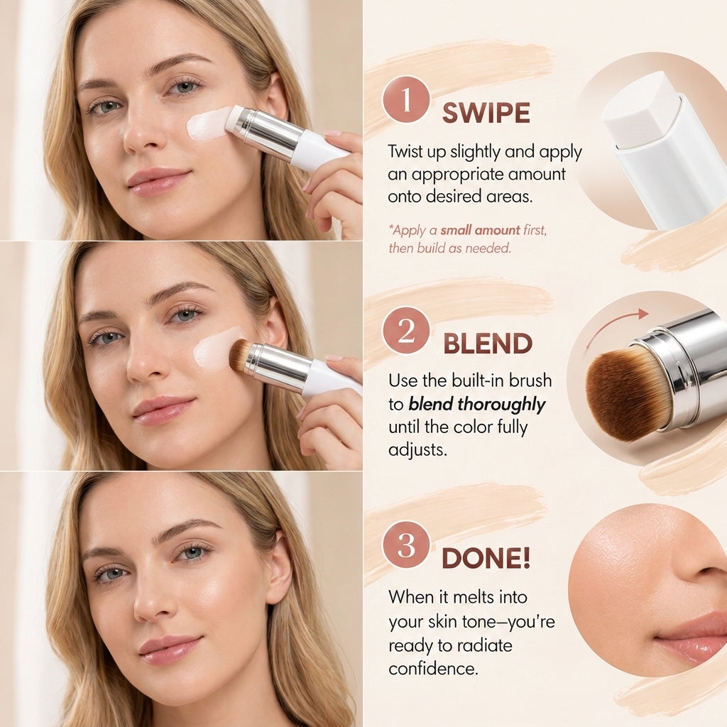 COLOR CHANGING FOUNDATION STICK