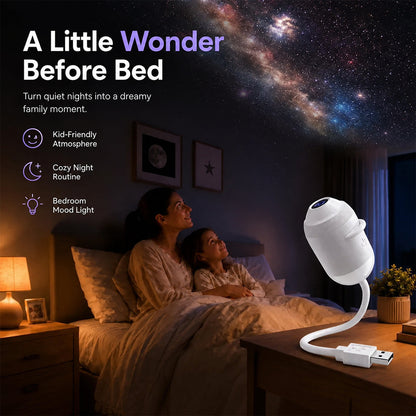Plug-and-Play HD Star Projector