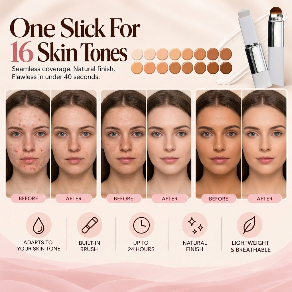 COLOR CHANGING FOUNDATION STICK