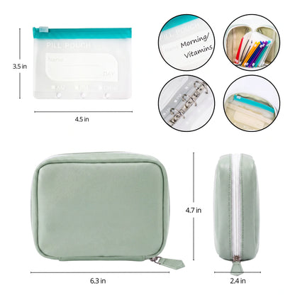 Pill Organizer Bag – Portable Medicine Storage Pouch