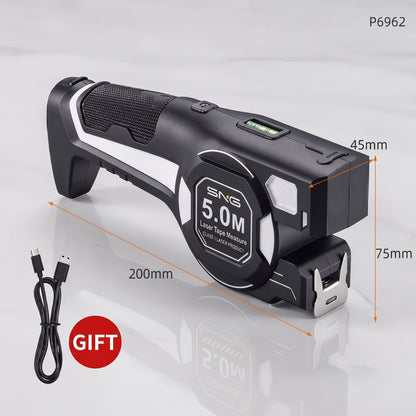 High-Precision 3-in-1 Laser Line Tape Measure