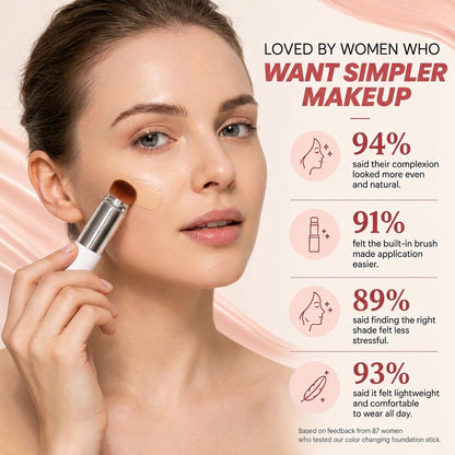 COLOR CHANGING FOUNDATION STICK