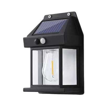 4‑Pack Solar Outdoor Wall Lights with Motion Sensor