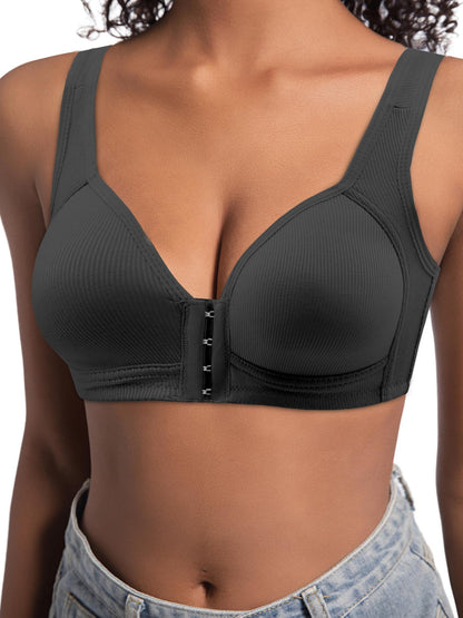 Adjustable Front Closure Push-Up Bra