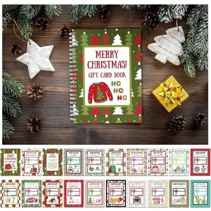 Christmas Gift Card Book