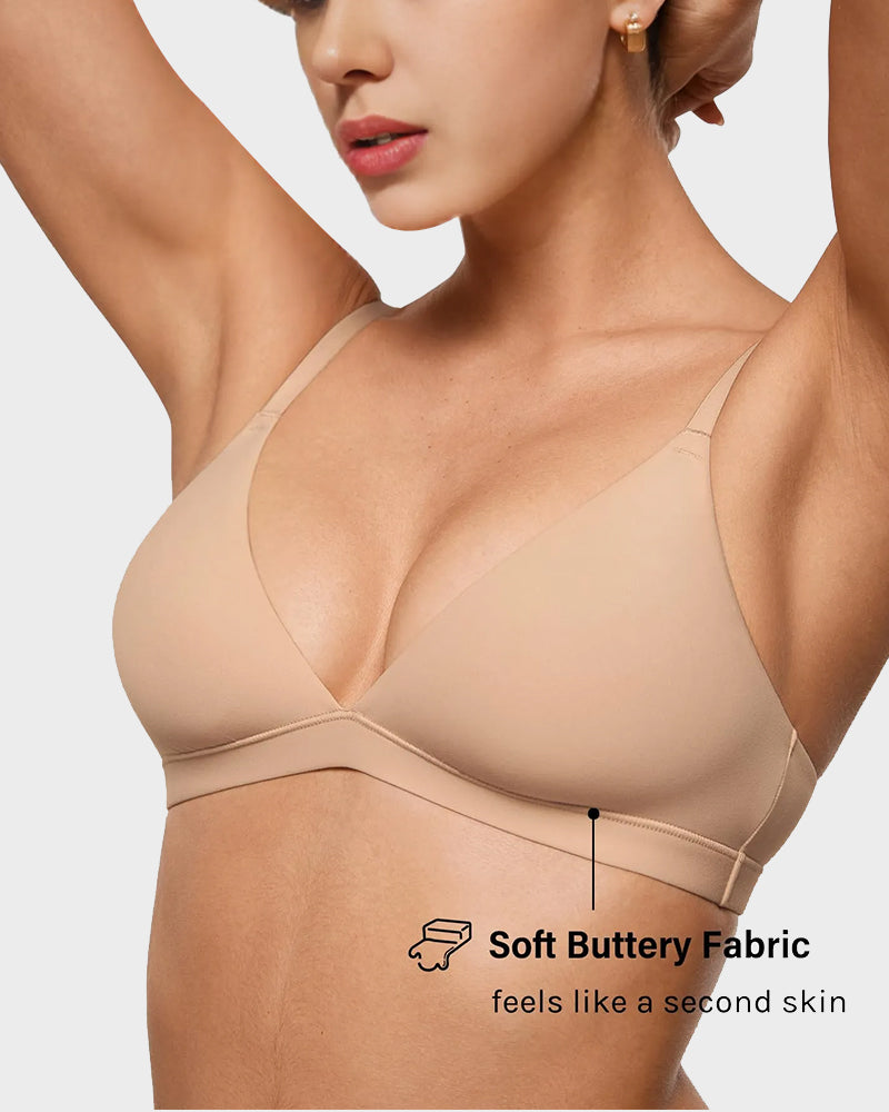 Seamless Triangle Wireless Bralette