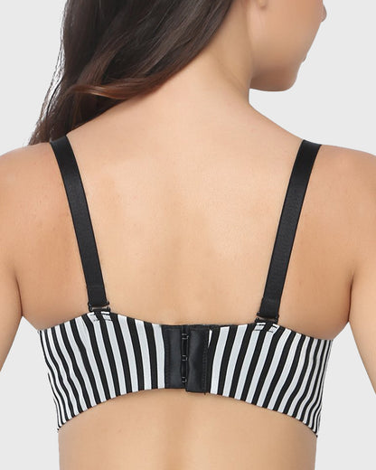 Push-Up Padded Bra – Unlined Comfort for Everyday Wear