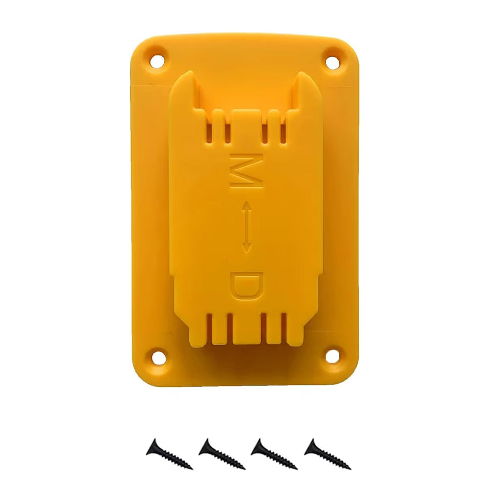 5Packs Tool Holders for Dewalt 20V 12V Drill Tool Mount Fit for Milwaukee M18 Tools Yellow