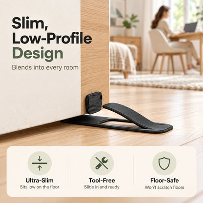 🚪 Floor Door Stopper – Foot Operated & No Drilling