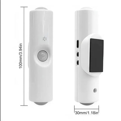 💡2-Pack RGB Motion Sensor Night Lights, Rechargeable Magnetic LED Lamp