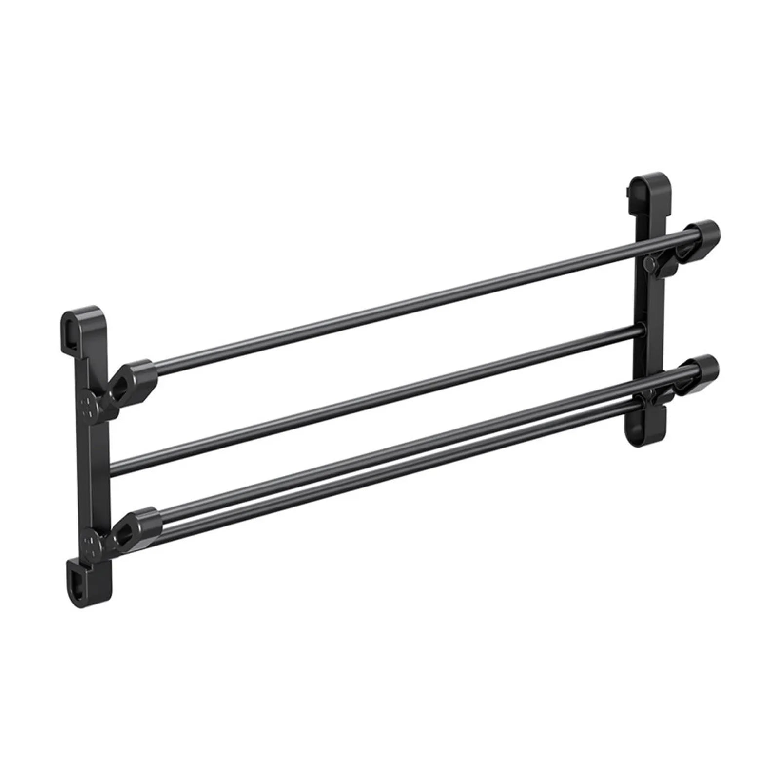 Fold-Flat Wall-Mounted Shoe Rack