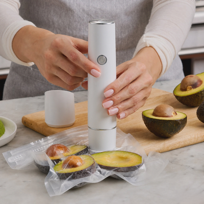 Cordless Vacuum Sealer for Fresh Food Storage & Less Waste