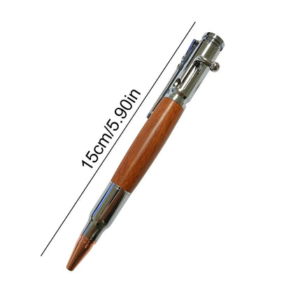 🖊 Bolt Action Wooden Bullet Pen | Crafted From Real Wood