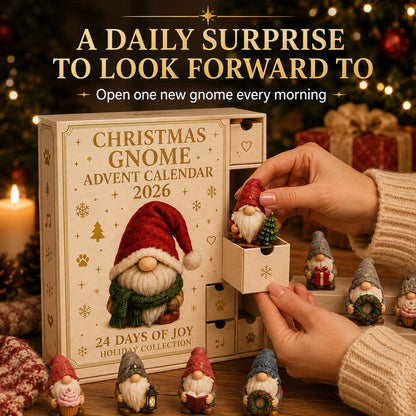 🧙 Gnome Advent Calendar 2026 – 24 Days of Whimsical Holiday Surprises 🎁✨