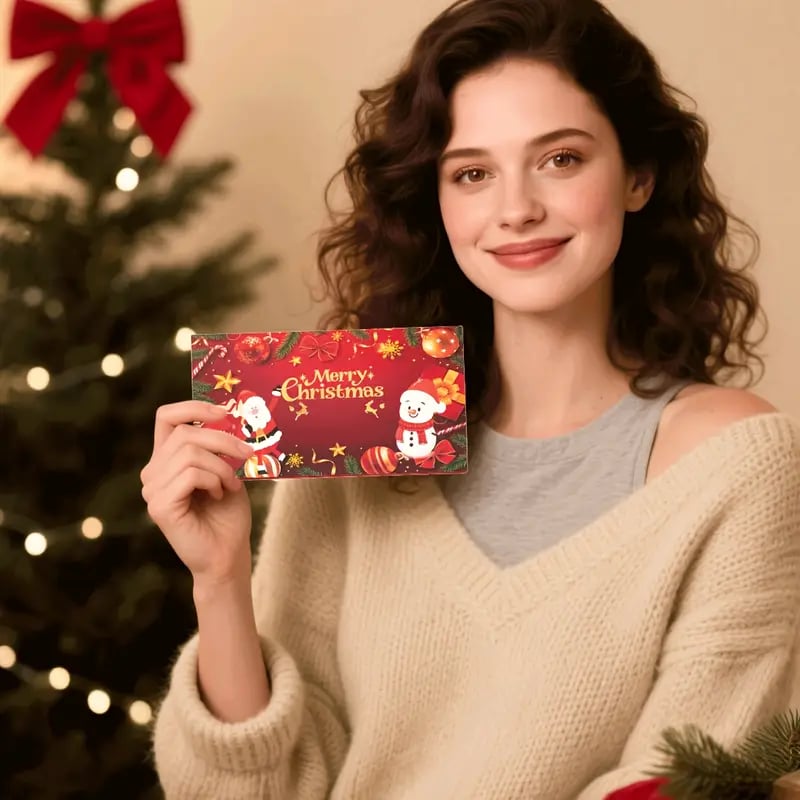 🎅💸Christmas Cash Gift Envelope– A creative way to give cash this Christmas!