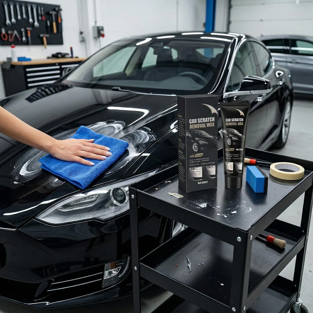 Car Scratch Removal Wax – Easy Application, Quick Drying