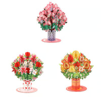 1 set (Cherry Blossom+Sun+Lily）