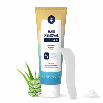 Painless Full Body Hair Removal Cream for Men & Women– Skin-friendly for all areas