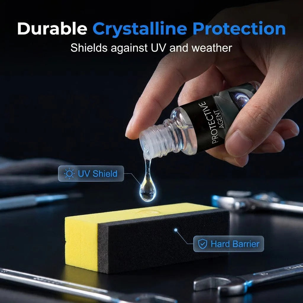Headlight Restoration Polish – Removes Oxidation, Yellowing & Restores Headlight Clarity