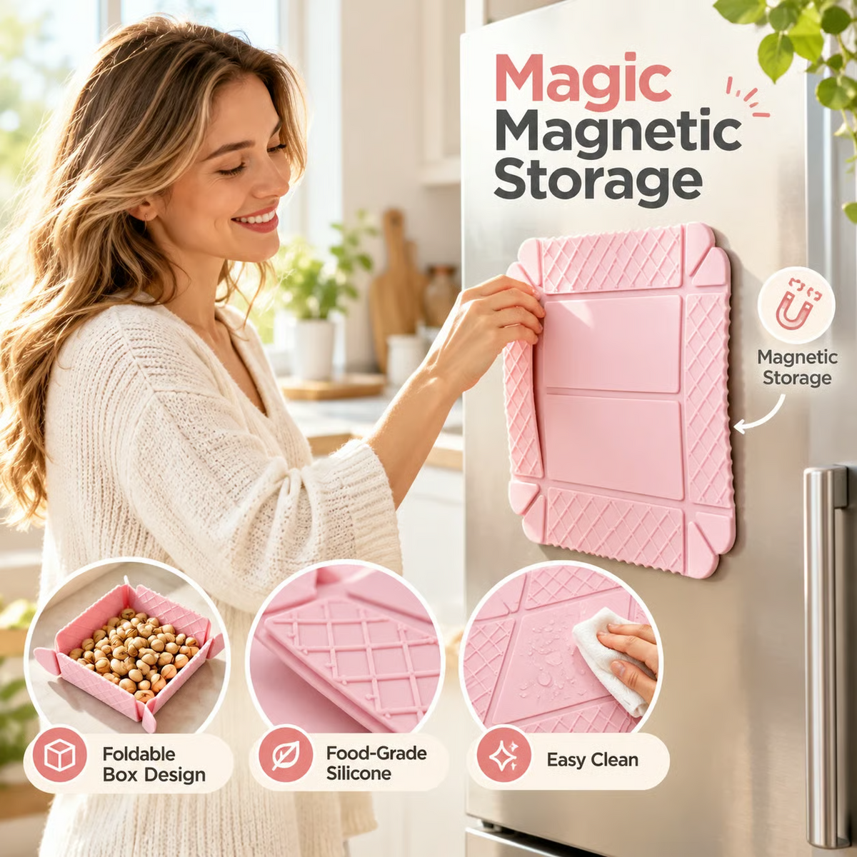 Multi-Purpose Silicone Mat - Food-Grade & Heat-Resistant 🥘