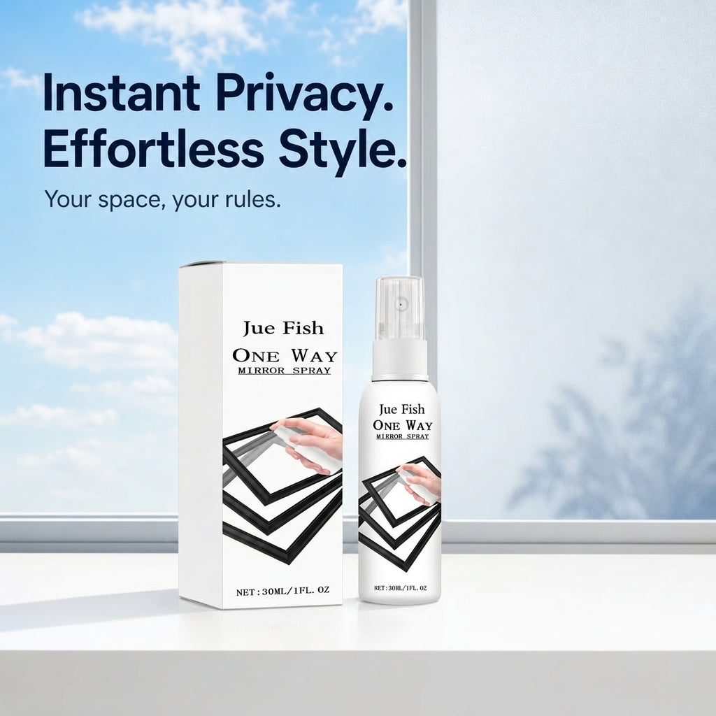 Reflective Window Spray | One-Way Mirror Privacy Shield for Home & Car