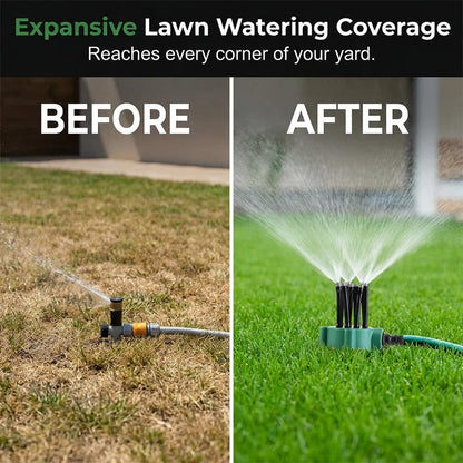360° Flexible Garden Sprinkler Adjustable Multi-Directional Water Spray 💦