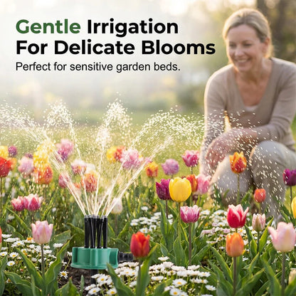360° Flexible Garden Sprinkler Adjustable Multi-Directional Water Spray 💦