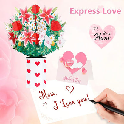 Paper Love 3D Cherry Blossom Flower Bouquet