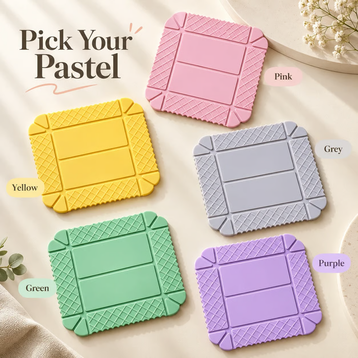 Multi-Purpose Silicone Mat - Food-Grade & Heat-Resistant 🥘