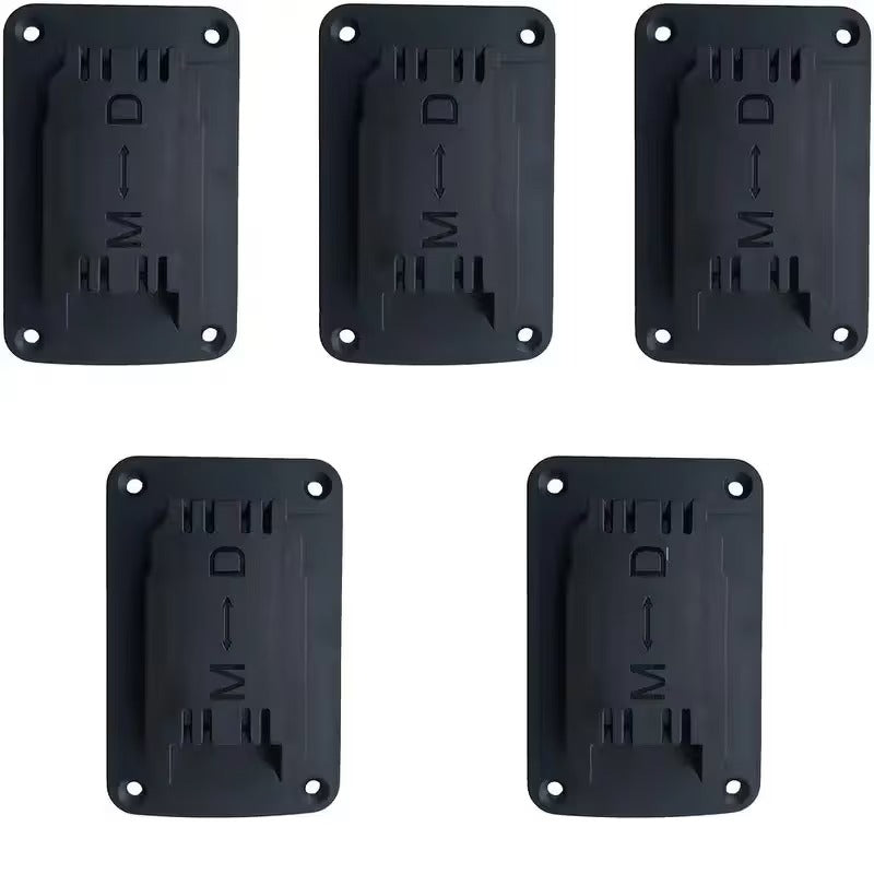 5Packs Tool Holders for Dewalt 20V 12V Drill Tool Mount Fit for Milwaukee M18 Tools Yellow