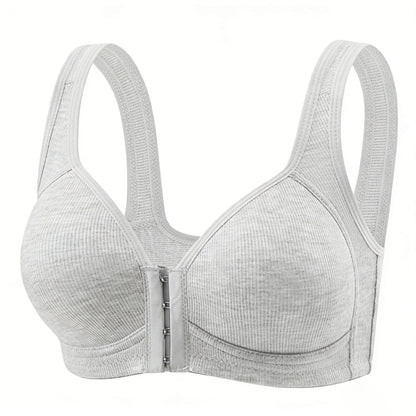 Adjustable Front Closure Push-Up Bra