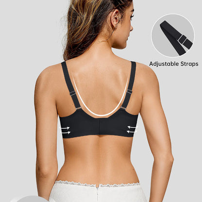 Wireless Push Up Comfort Seamless Tshirt Jelly Bra