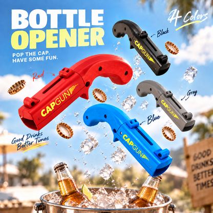 Mroace Creative Cap Gun Bottle Opener