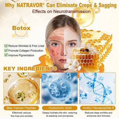 Bee Venom Skin Firming & Hydrating Cream – Anti-Aging Peptide Moisturizer for Smoother Skin