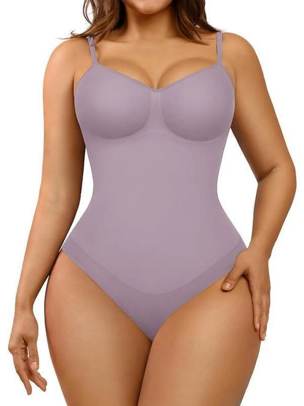 Tummy Tucking Seamless Thong Bodysuit